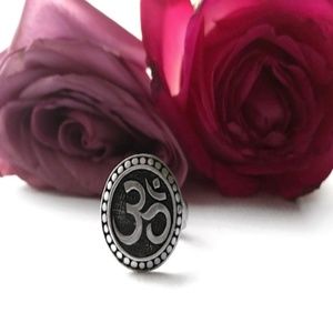 Om Symbol Ring